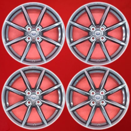 JDM MAZDA Roadster ND5RC Genuine Used Wheels 4Book 7J 17PCD100 4 Holes No Tires