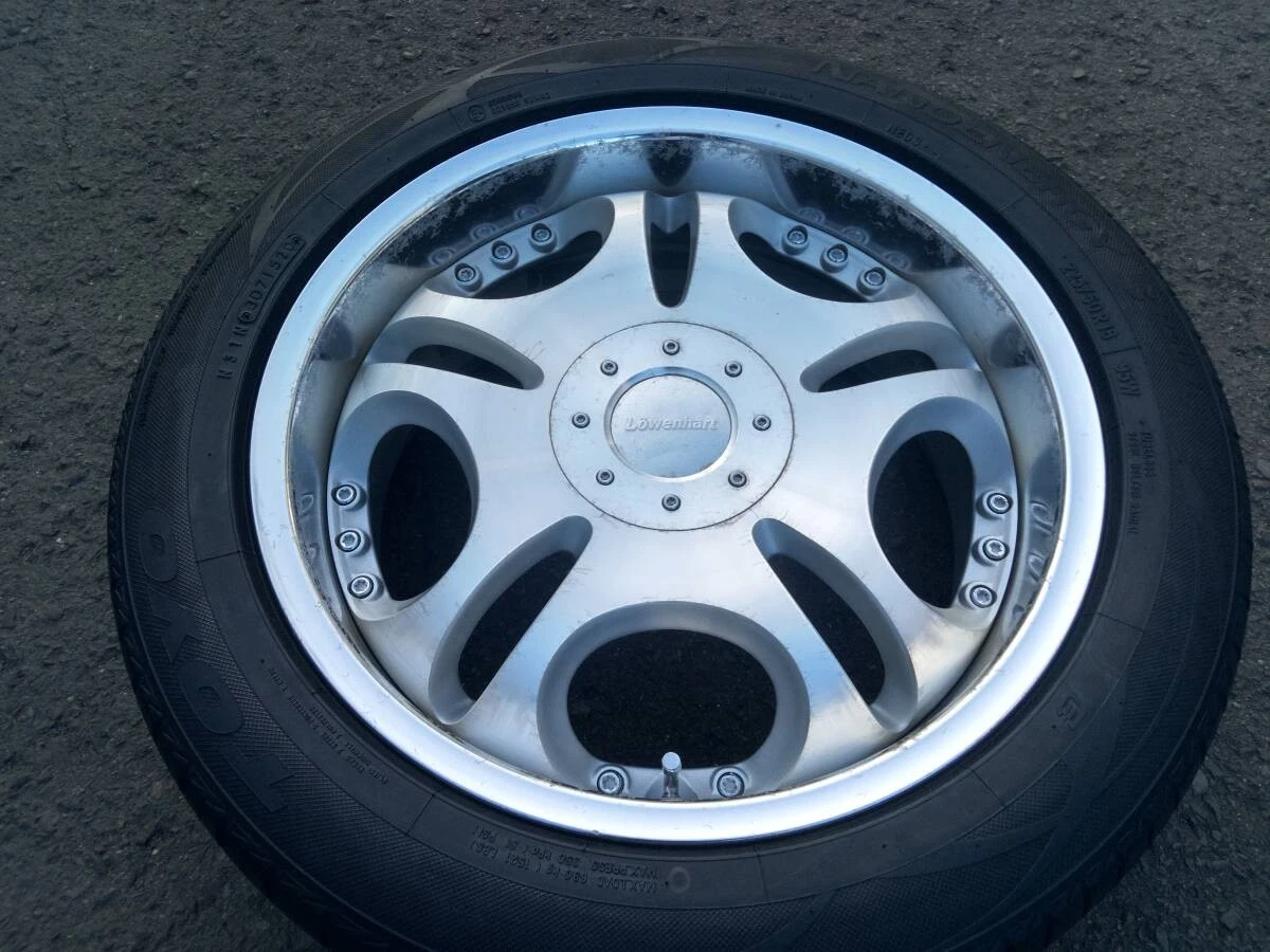 JDM Deep-rimmed wheels Used 4-piece set with 18-inch Lowenhart summer No Tires - Image 4