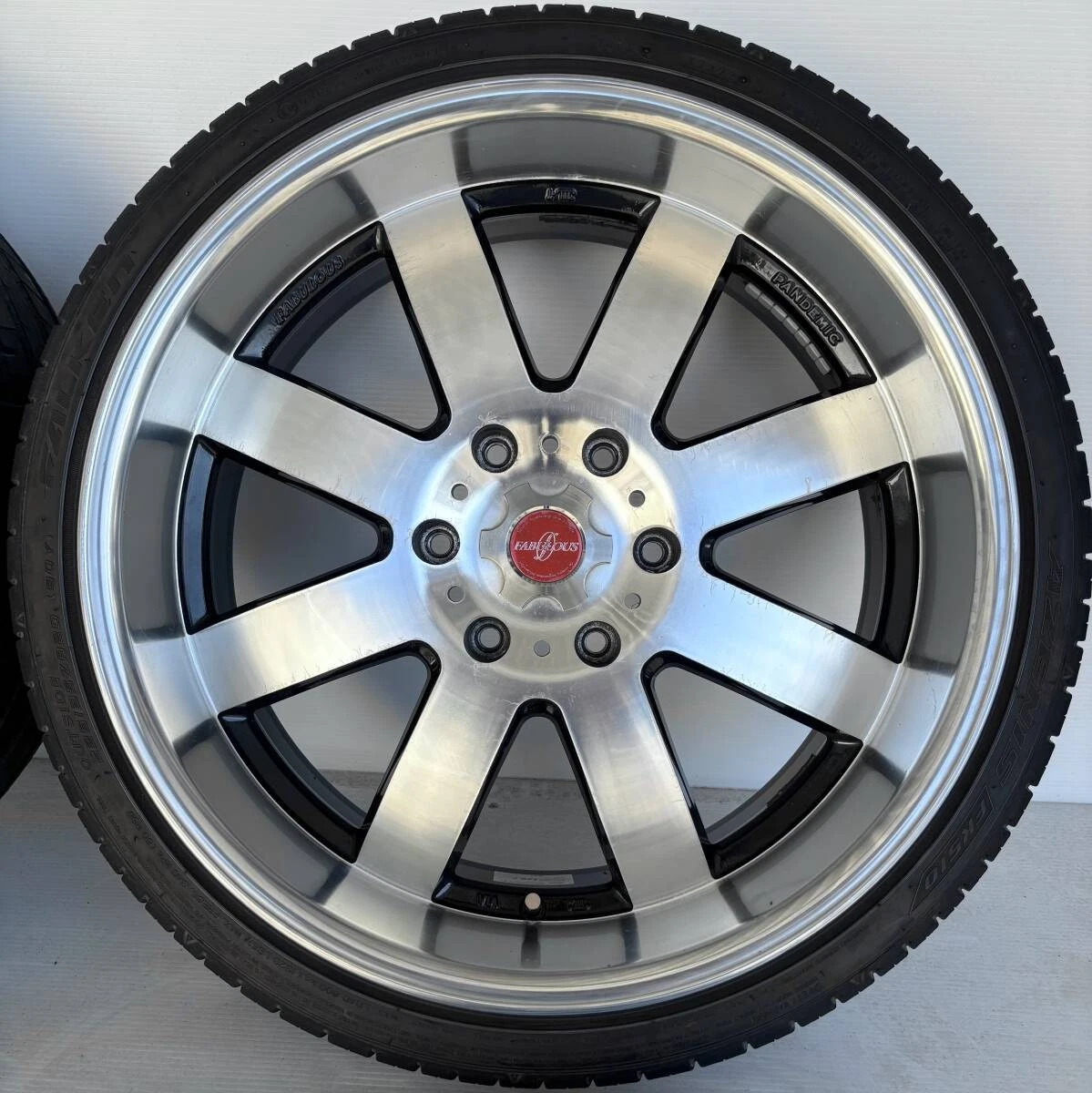 JDM Extra-deep rim burred PCD 139.7 6H Fabless Pandemic LM-8 6x10 225/ No Tires - Image 6