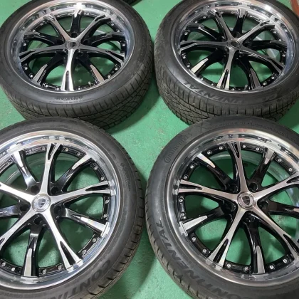 JDM WORK SCHWERT SC4 208.5j +28 PCD120 Continental 245/40R20 40mm Alph No Tires