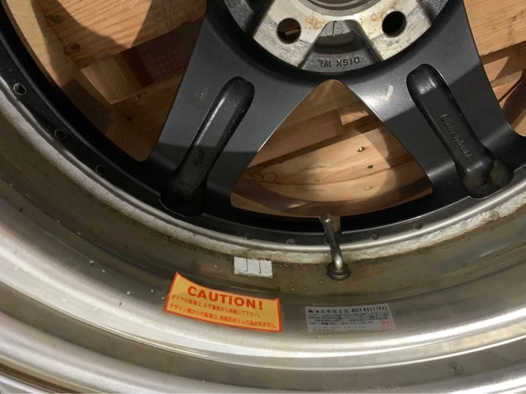 JDM work Lowenhart deep rim wheels 192Book No Tires - Image 9