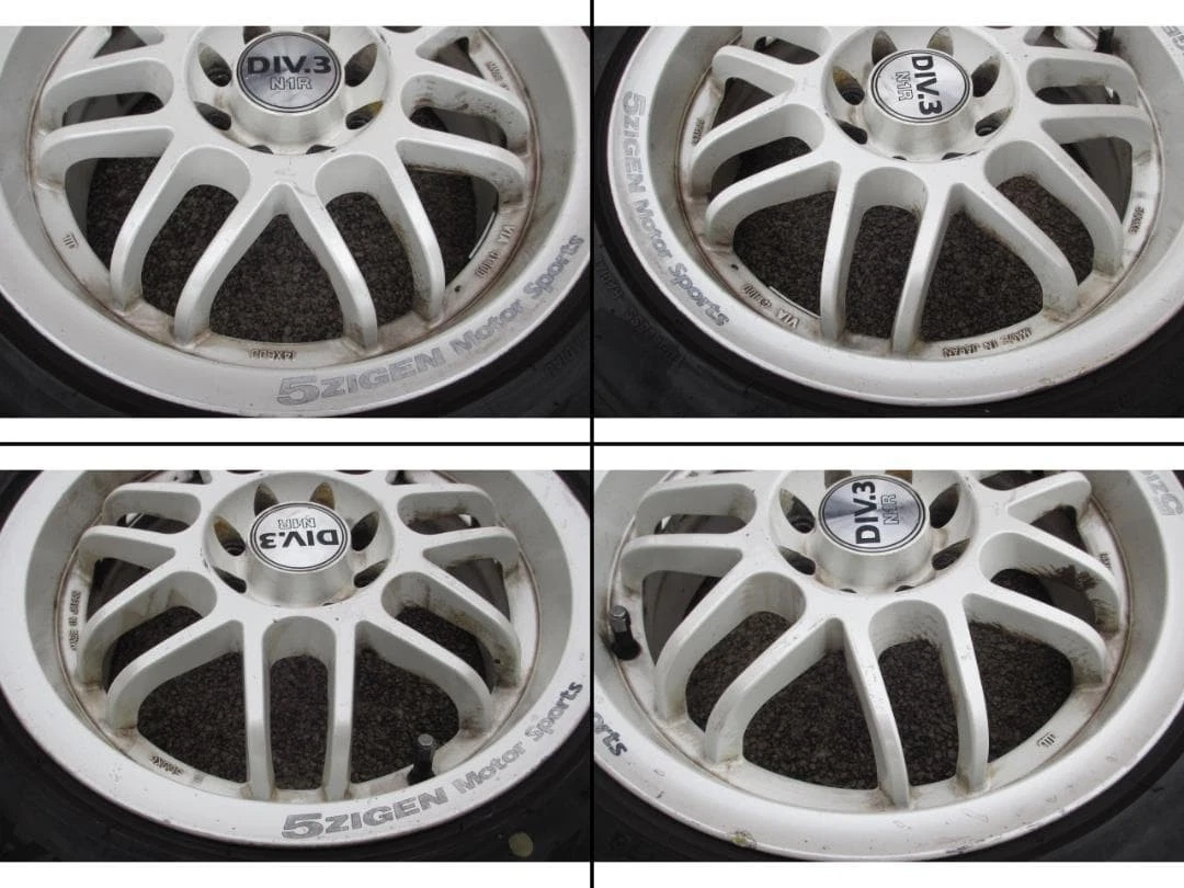 JDM 5ZIGEN MotorSports DIV.3N1R Wheels 4Book No Tires - Image 7