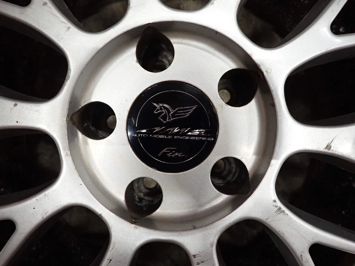 JDM 4-Book Set Corporate Address 17x8J/9J ENKEI AME Fin Aluminum Wheel No Tires - Image 6