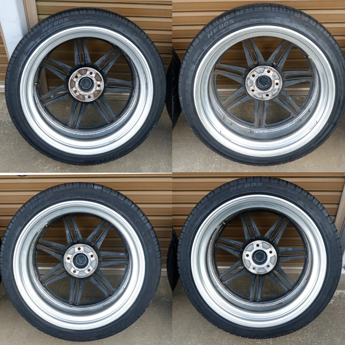 JDM Deep-rim WORK GNOSIS GS5 wheels 198.0J +48 offset 8.5J +43 offset No Tires - Image 3
