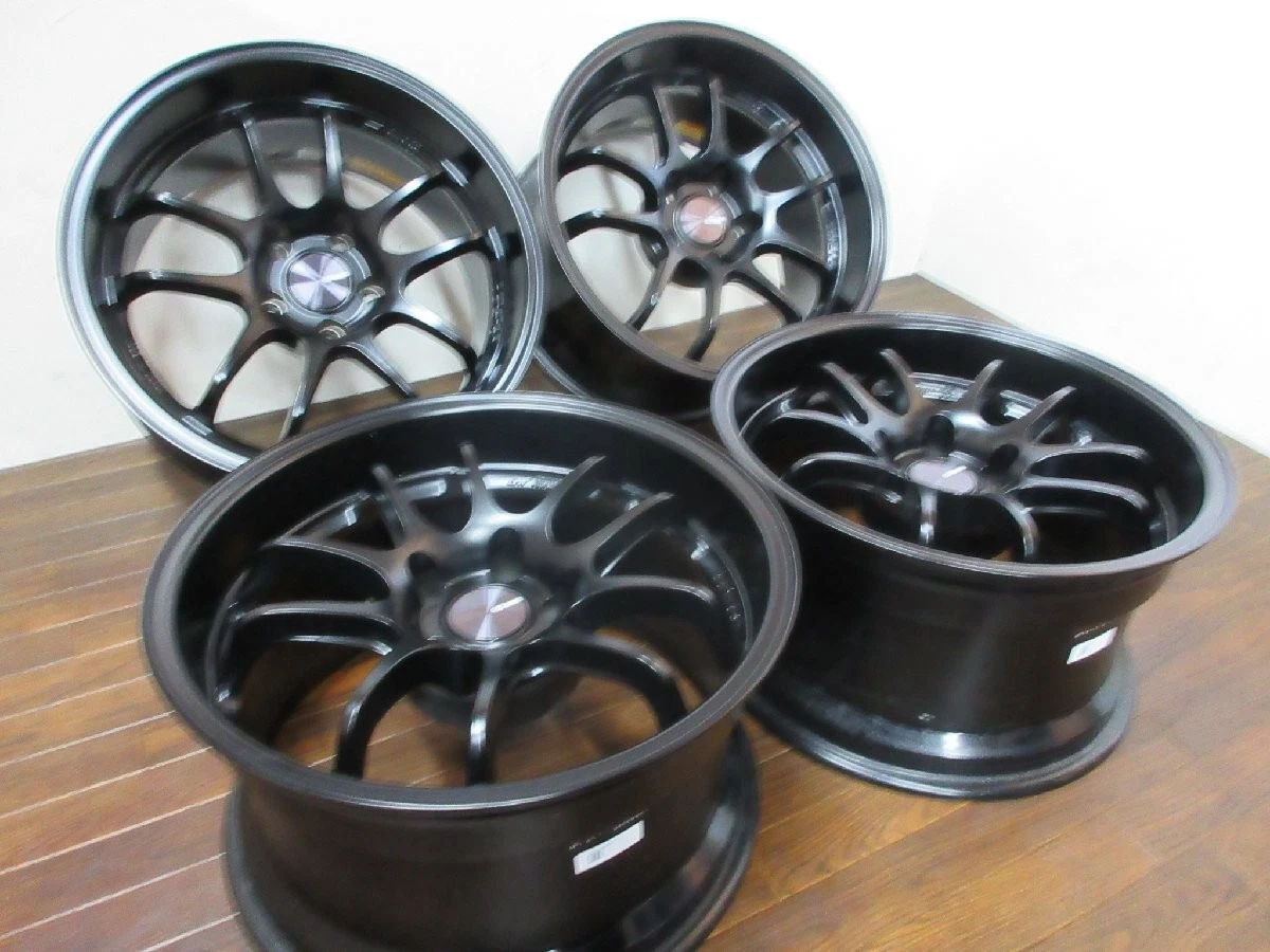 JDM ・ Enkei PF01EVO 17in 9.5J +12 5-hole PCD114.3 wheels for custom ca No Tires - Image 3