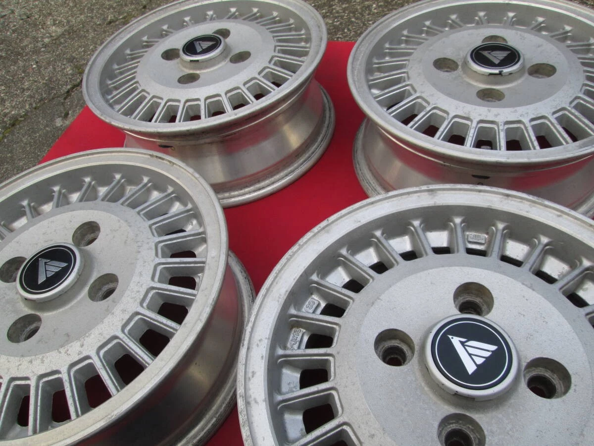 JDM Super Nissan 910 Bluebar genuine wheels for Nissan older models PC No Tires - Image 9