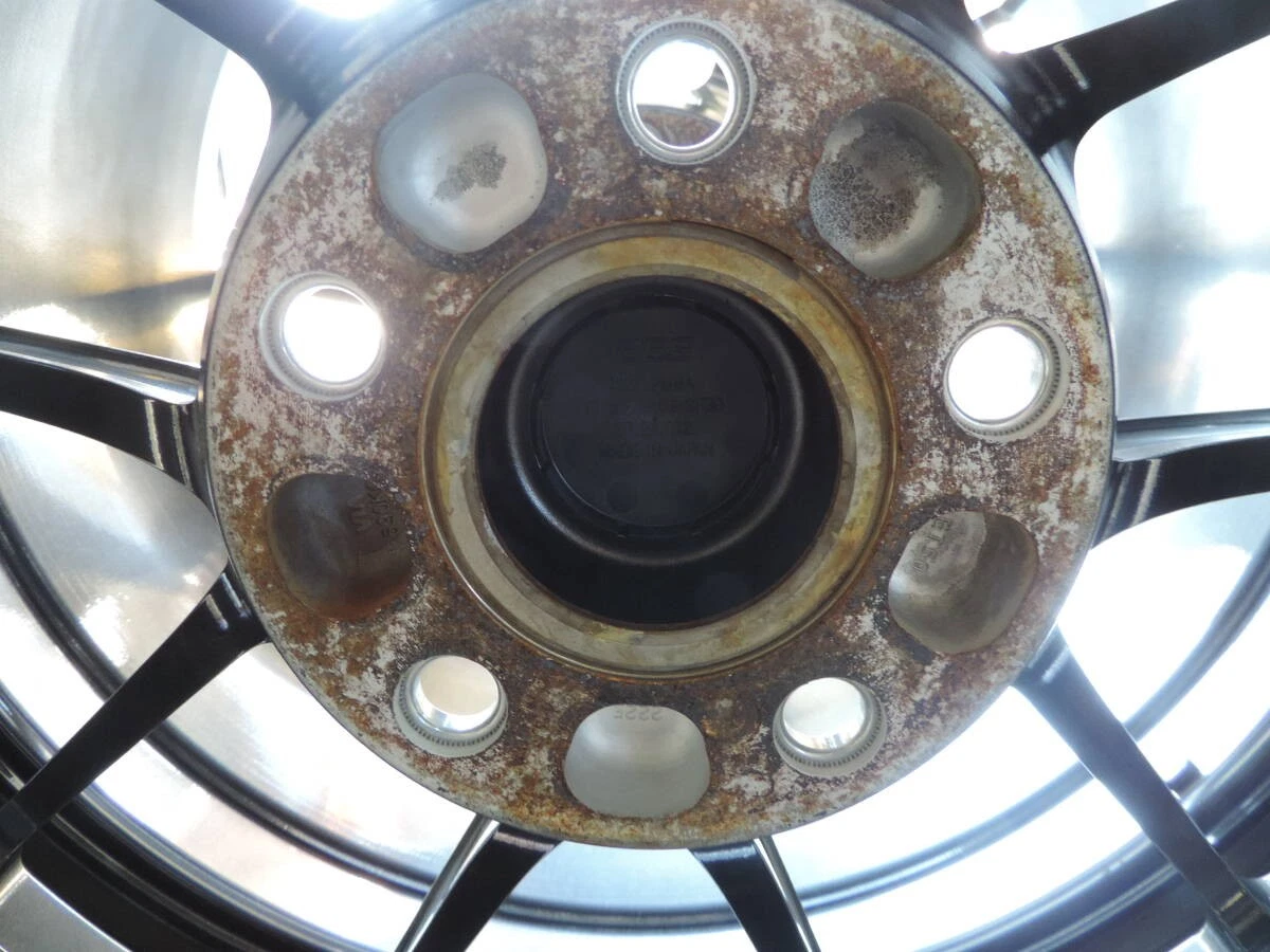 JDM Used BBS RI-A 025 wheels 189J+50 offset 5x120 bolt pattern Dunlop No Tires - Image 7