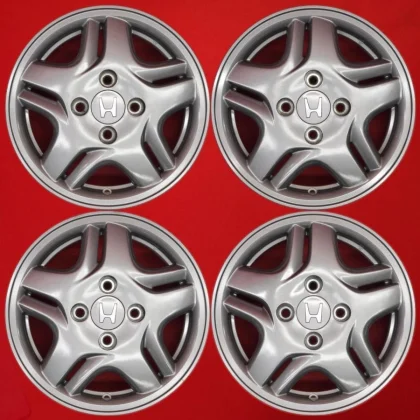 JDM Rare HONDA Accord CE CF Genuine 5Book Aero Spoke Used Wheels 4Book No Tires
