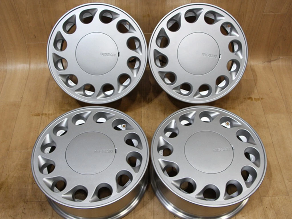 JDM C90 Rare Nissan Genuine S13 Silvia RPS13 15X6J+40 PCD114.3 JDM USD No Tires