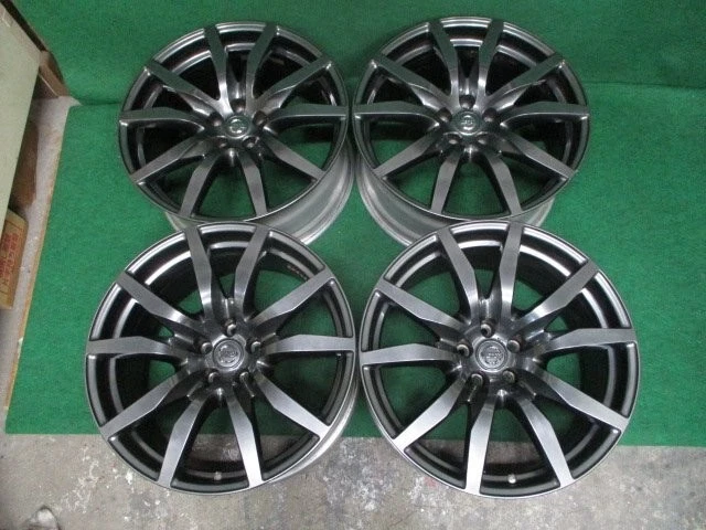JDM Nissan GT-R R35 genuine 20x9.5J+45/10.5J+25 wheels mid-term RAYS f No Tires