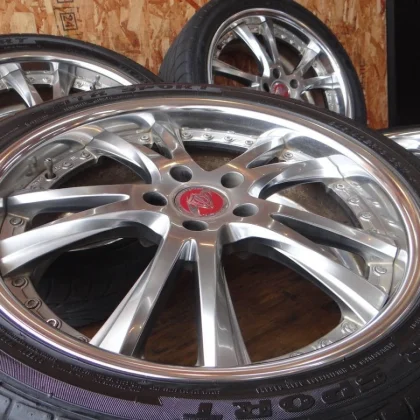 JDM 19SSR Vienna Merisia 8j 44 114.3/5H 245/40R19 ATR 4-Book Set for A No Tires