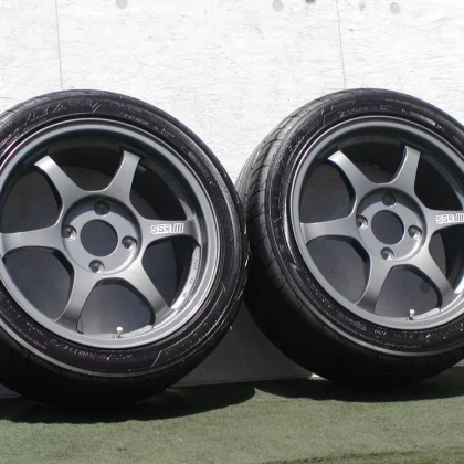 JDM Lightweight ADVAN SSR type C 2Book 7J +42 114.3-4H wheels for Prim No Tires