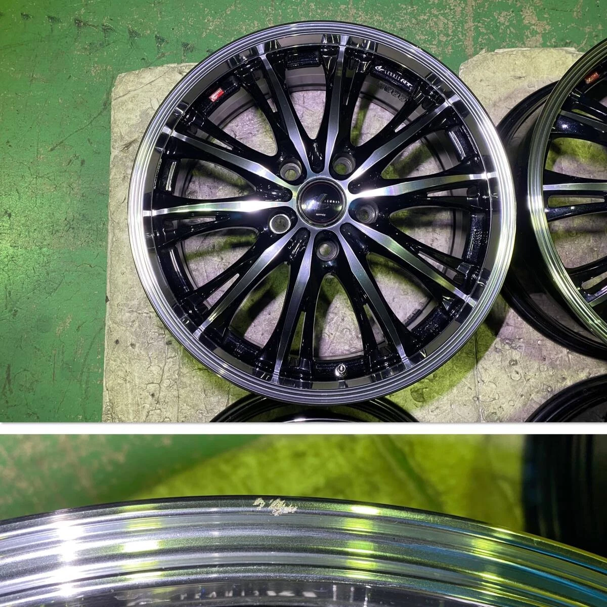 JDM Weds Leonis RT 17LEONIS 6.5J +52 PCD114.3 5H 4-Pack Set for Noah V No Tires - Image 4