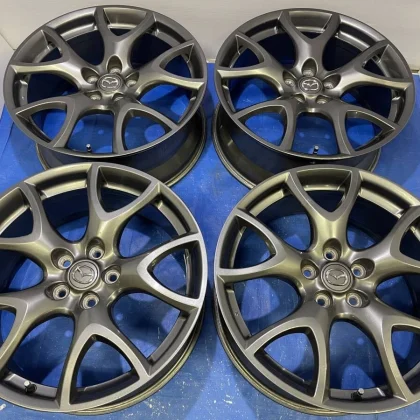 JDM Rare RX-8 SE3P type RS genuine BBS RG503 forging gunmetal 19_8J+47 No Tires