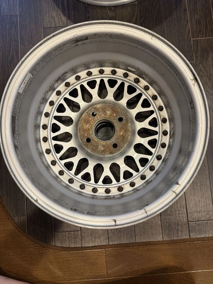 JDM Rare BBS RS189 4Wheels 15x6+38 4x100 6J+38 Hub56 approx - Image 7