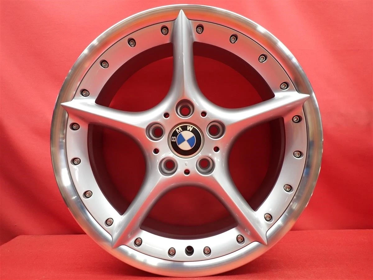 JDM Used BMW Z4 E85 BBS RT222/RT223 genuine Star Spoke 108 wheels 4Boo No Tires - Image 8