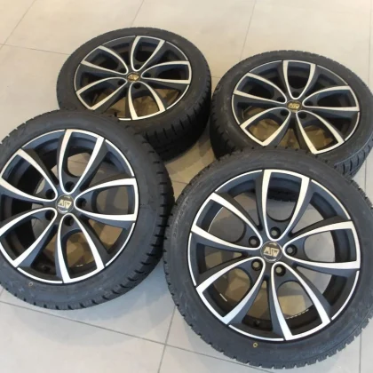 JDM H Tire MSW by OZ 17 5H112 7.5J+48 225/45R17 Mini Clubman F54 BMW 2 No Tires
