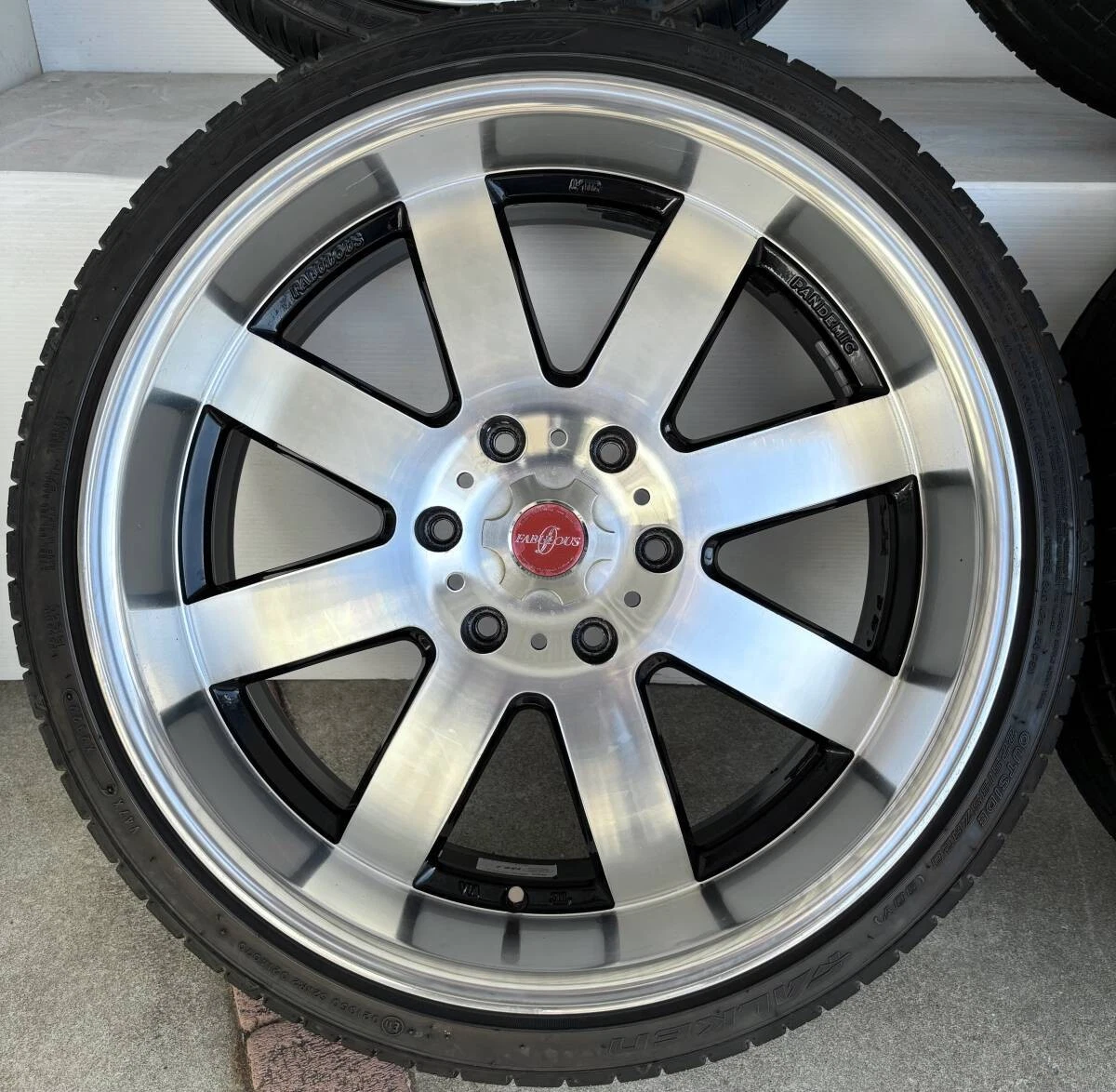 JDM Extra-deep rim burred PCD 139.7 6H Fabless Pandemic LM-8 6x10 225/ No Tires - Image 3