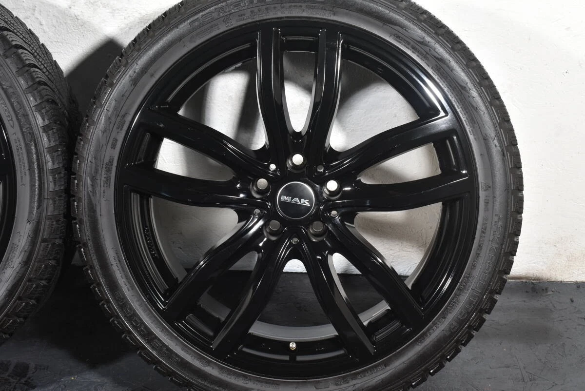 JDM Abe Shokai MAK FAHR 19-inch wheels with 112 PCD 8J +30 offset. Nok No Tires - Image 3