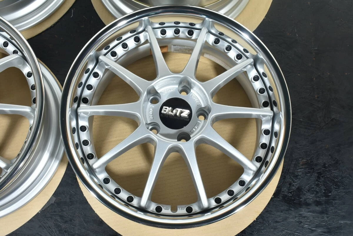 JDM BLITZ TechnoSpeed Z1 17-inch wheels 4-piece set PCD 114.3 8J +35 No Tires - Image 5