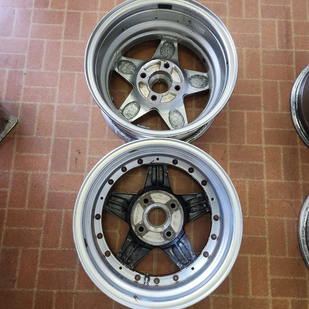 JDM Old car: SSR 15-inch 6.5J +25/+34 4H-114.3 Used Individual Wheels< No Tires - Image 10
