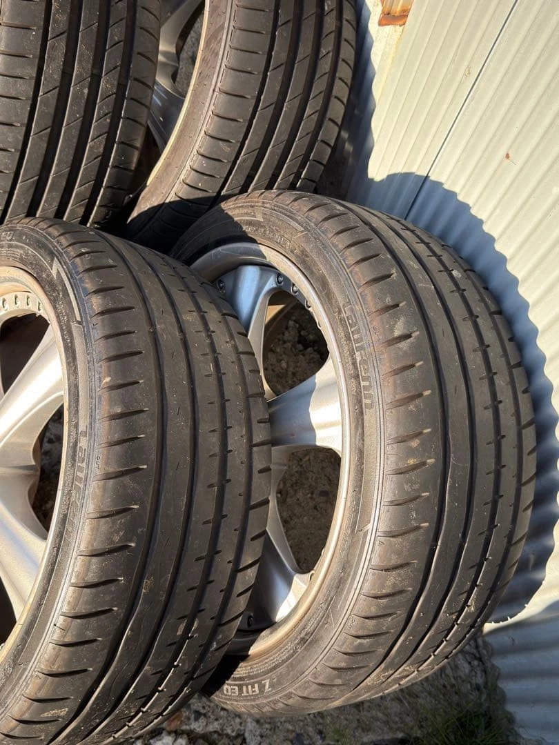 JDM 19-inch AME Moderato Excellent 114.3 8j wheels made in Japan No Tires - Image 8