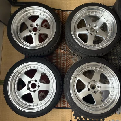 JDM Deep rim RHS wheels 189J offset 30 through 4Book No Tires