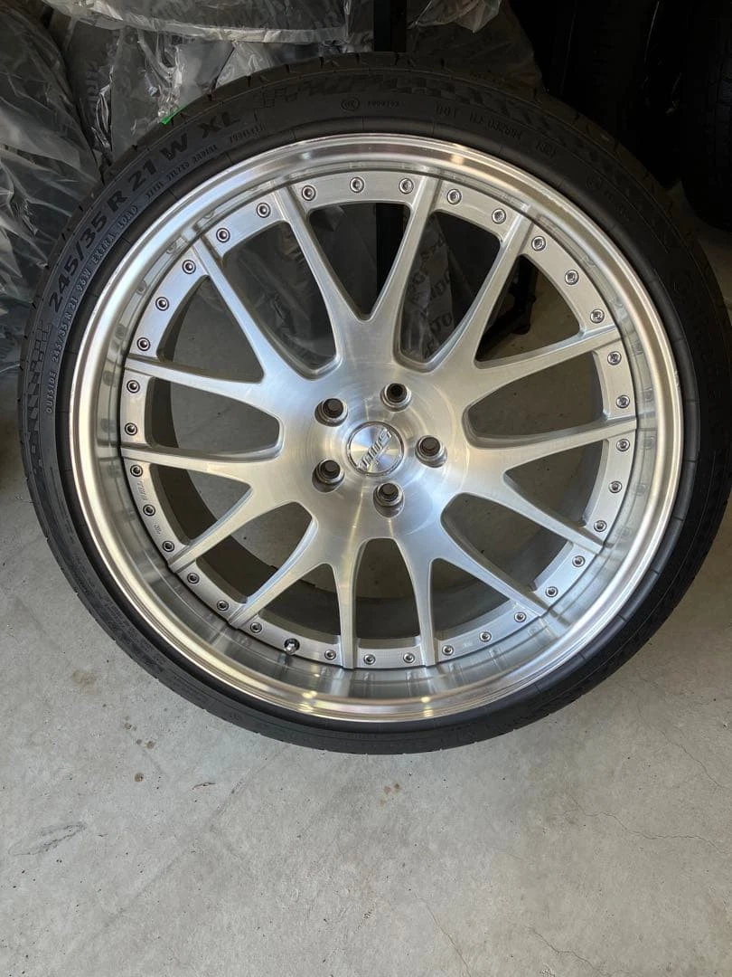 JDM 21 Wheels 245/35R21 Tires 4-Book Set No Tires - Image 2
