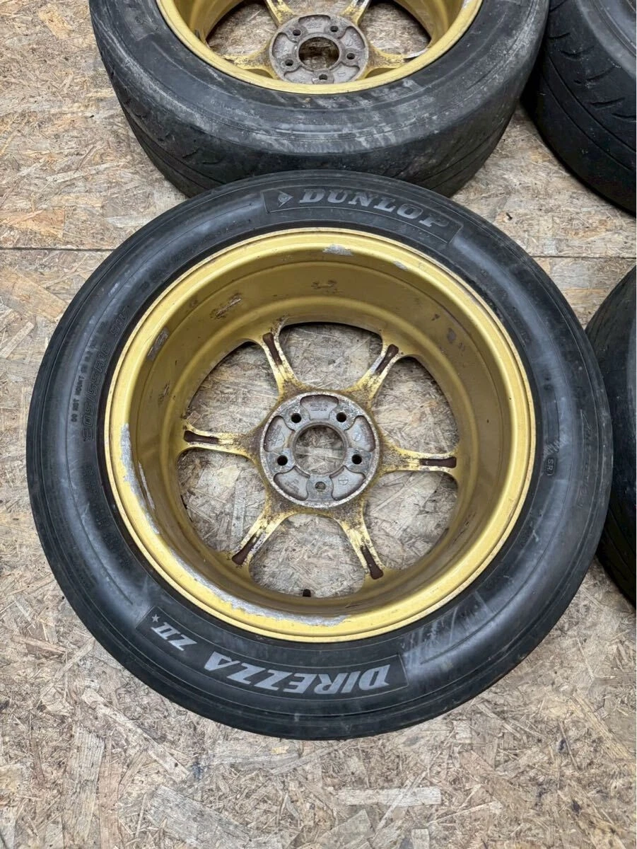 JDM Rare ADVAN RG 167J+47 PCD100 5-lug 5H Discontinued for ZN6 86 BRZ No Tires - Image 6