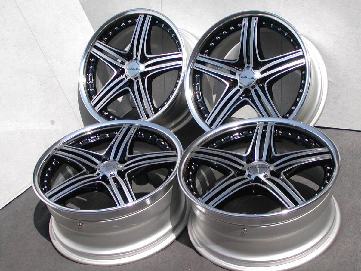 JDM Top-quality wheels approximately ¥650000. WALD Mahora M13C 9J +45 No Tires