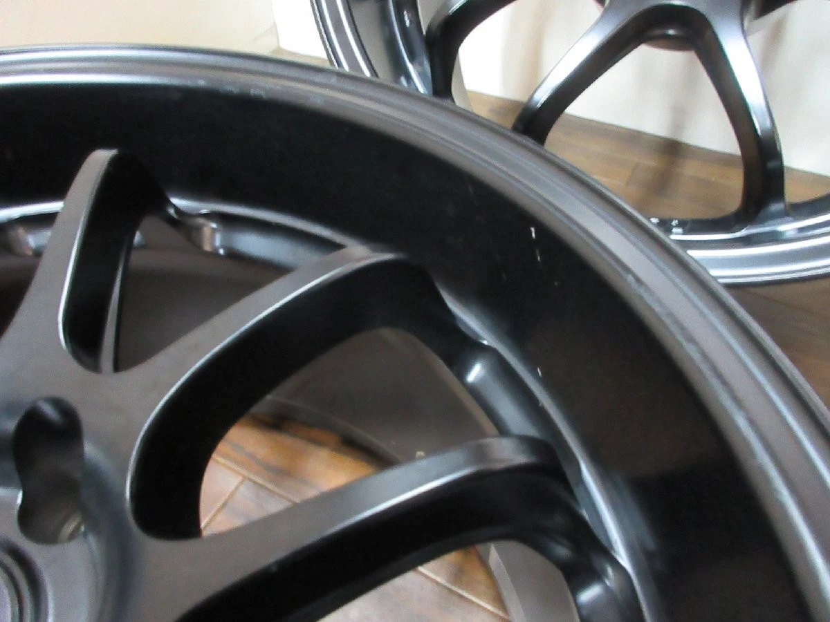 JDM ・ Enkei PF01EVO 17in 9.5J +12 5-hole PCD114.3 wheels for custom ca No Tires - Image 7