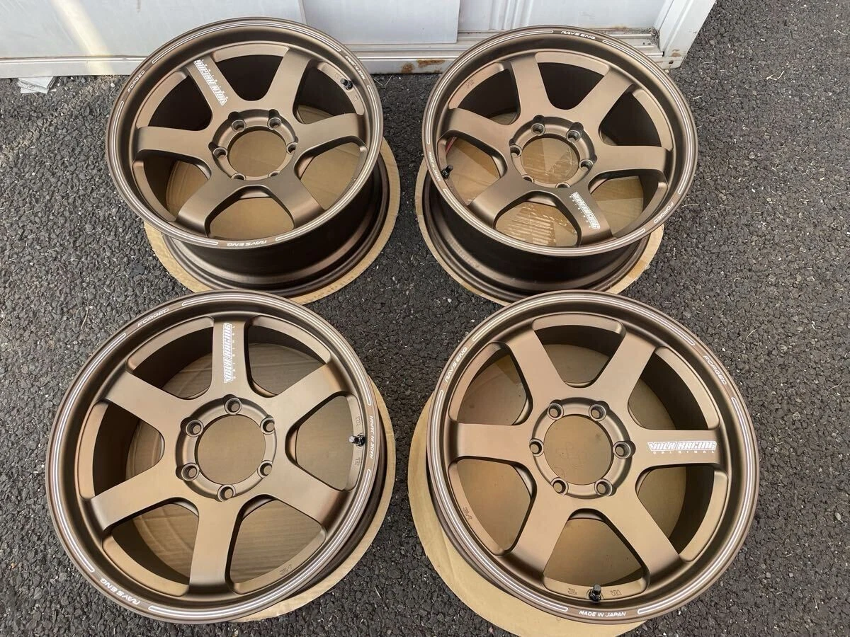 JDM Almost RAYS Volk Racing TE37SB 1885+22 6-139.7 with center cap Hia No Tires