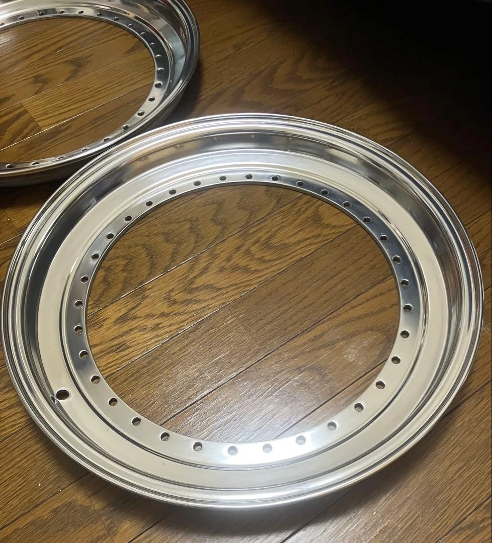 JDM BBS 17inch 1.5J genuine outer lip 2 pieces① No Tires - Image 7