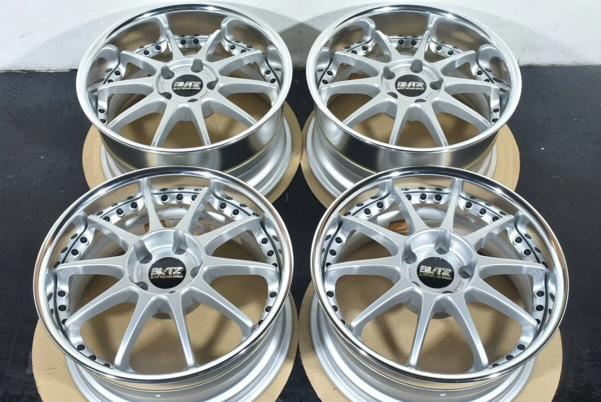 JDM BLITZ TechnoSpeed Z1 17-inch wheels 4-piece set PCD 114.3 8J +35 No Tires