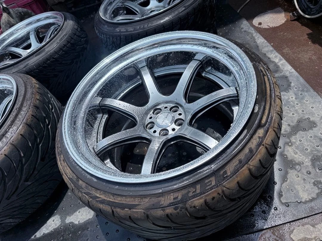 JDM workemotion T7RSR 19 Wheel Tire 4Book Set No Tires - Image 4