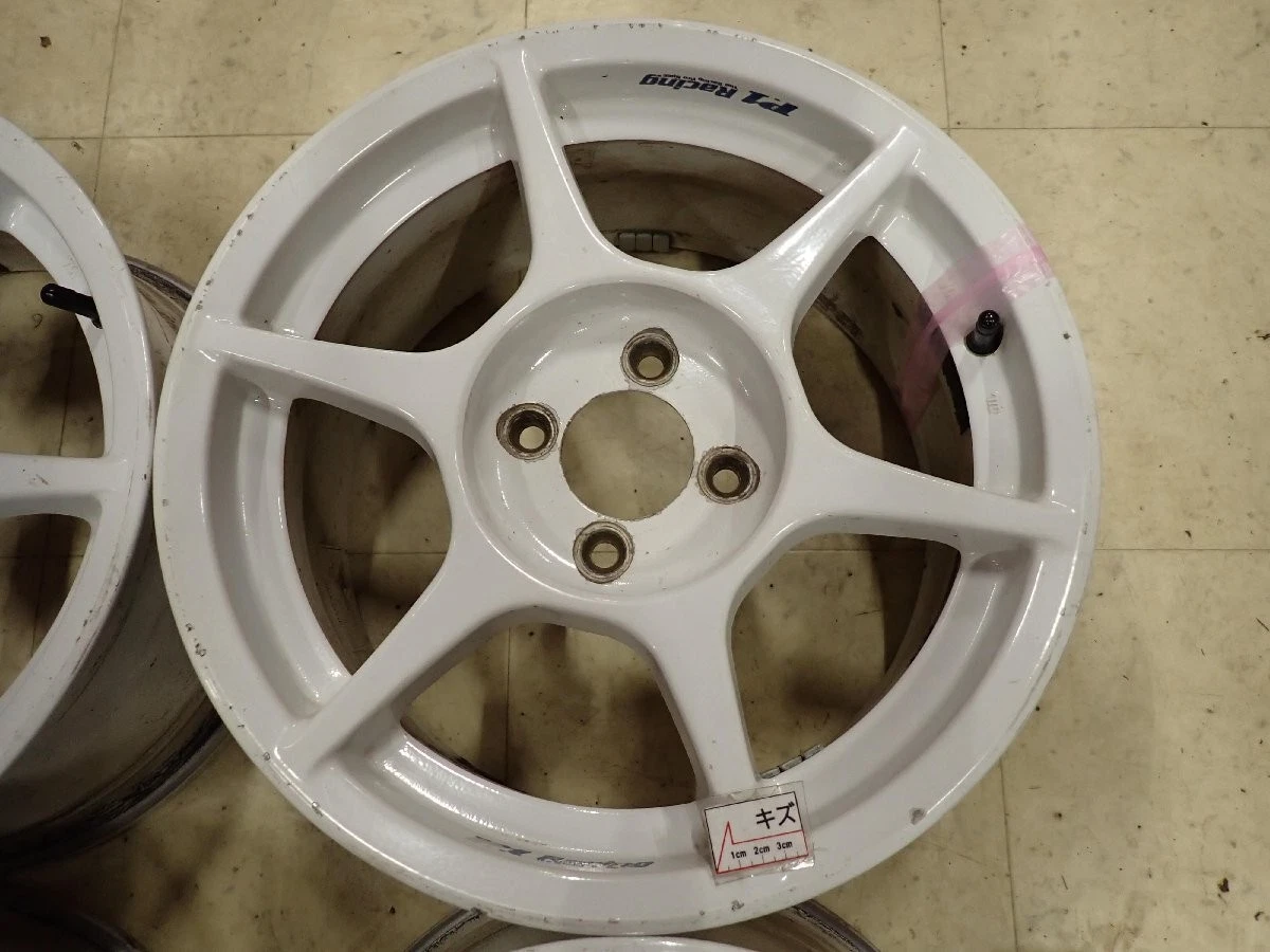 JDM Set of 4 books addressed to a company 15x7J Buddy Club P1 Racing A No Tires - Image 3