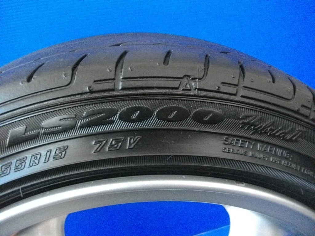 JDM H Mazda NB Roadster Genuine 156.0J +40 4H PCD100 GOODYEAR LS2000 1 No Tires - Image 7