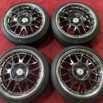 JDM SSR Professor MS1-R 4Wheels no tire 16x6.5+45 4x100 Hub72.2