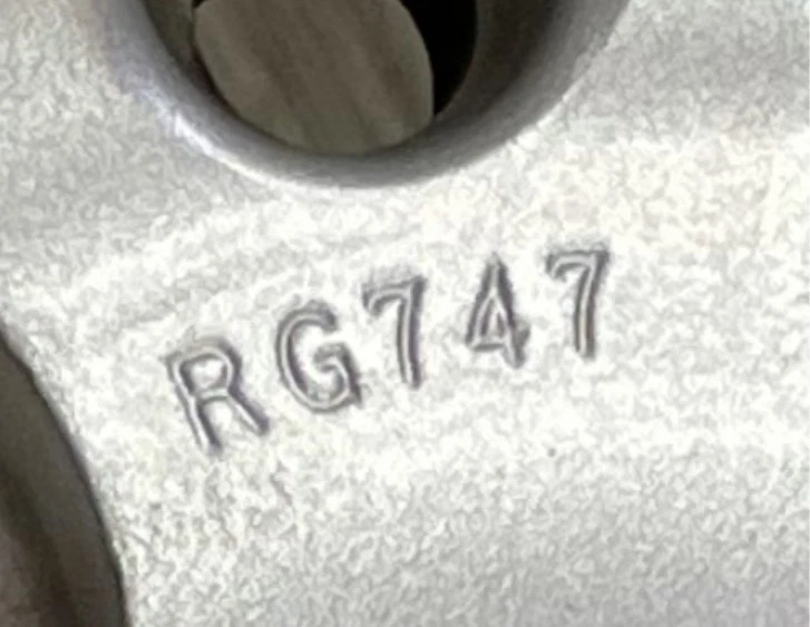 JDM BBS RG-R RG747 Wheels 4-wheel 7.5J-18 PCD100 5H +49 offset 56mm hu No Tires - Image 7