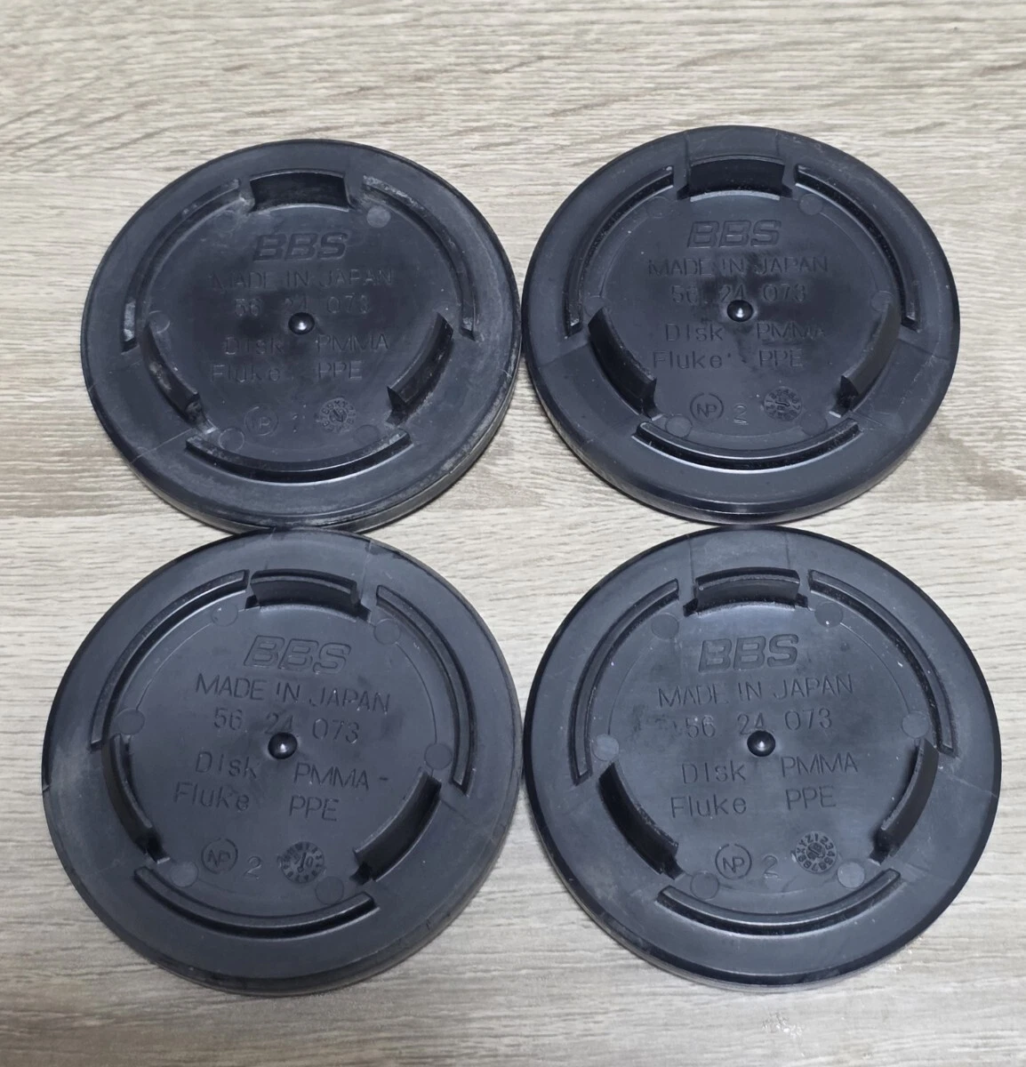 JDM Rare silverletter BBS center caps 70mm for RF LM RG-F RE-L RE-L2 a No Tires - Image 7