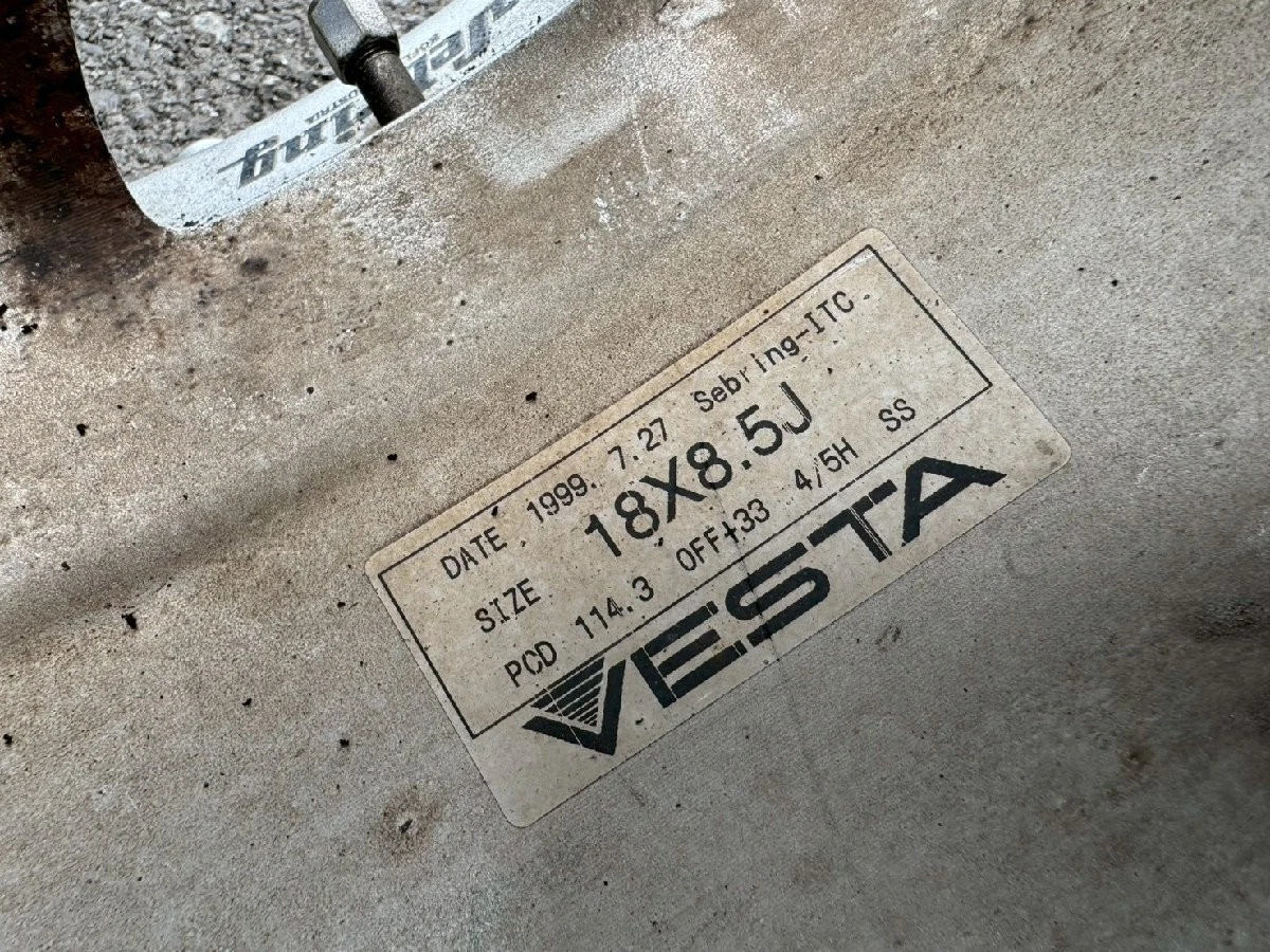 JDM RAYS VESTA Sebring ITC 18-inch 8.5J+33 PCD114.3 Rays cebu ring ITC No Tires - Image 5