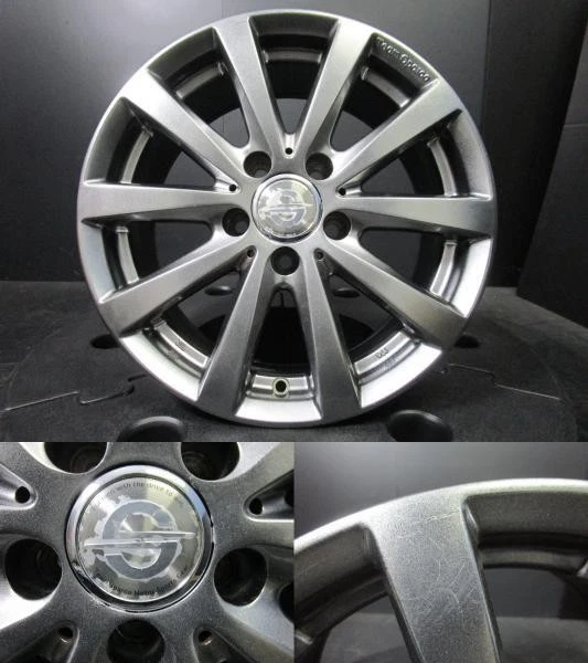 JDM Topy Industries Team Sparco Ballare 7J-16+38 112 Bridgestone Bridg No Tires - Image 3