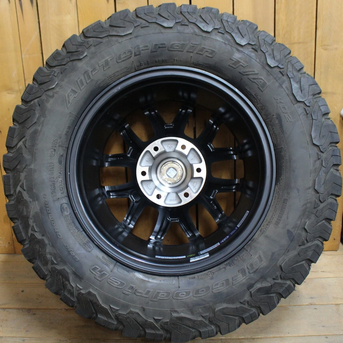 JDM Individual Hilux FJ Cruiser Prado etc. 17 RAYS Daytona F6 GAIN BFG No Tires - Image 8