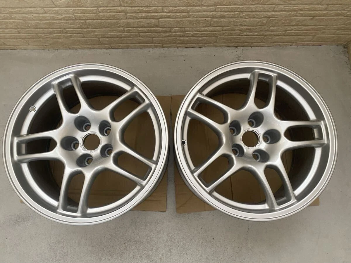 JDM BNCR33 R33 Skyline Genuine Wheel 2-Piece Set Nissan No Tires