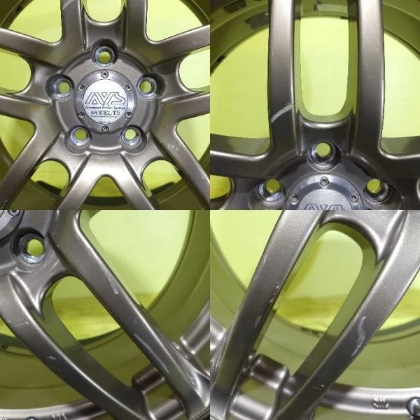 JDM Used 86 Prius 215/45R17 Dunlop LE MAN V+ tires on Yokohama AVS MOD No Tires - Image 4