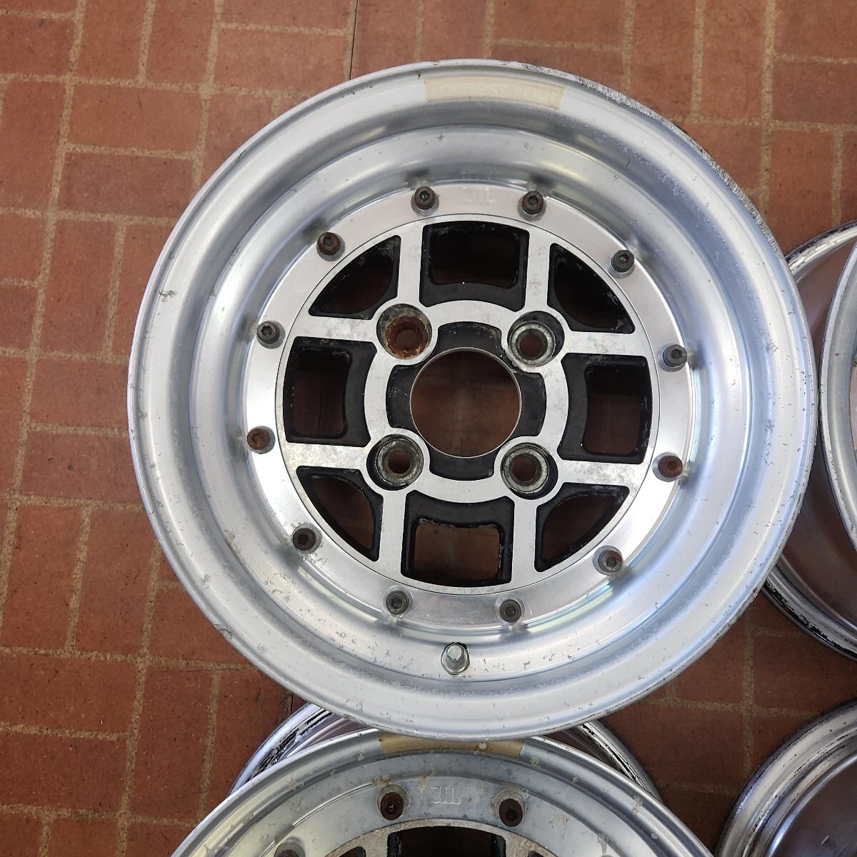 JDM Deep rim old car Enkei ENKEI Fortress Four 13 inches 6J+15 7J+5 4H No Tires - Image 2