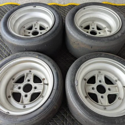 JDM Rare SSR Speedster Mark II 14x8.5J/10J 4H 114.3 4-Book Set Deep Ri No Tires