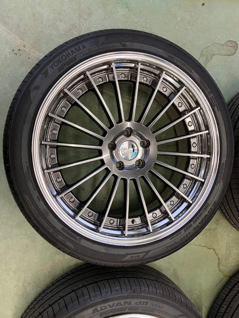 JDM Superstar Leonhardt Ilios CV 21-inch 9J No Tires - Image 4