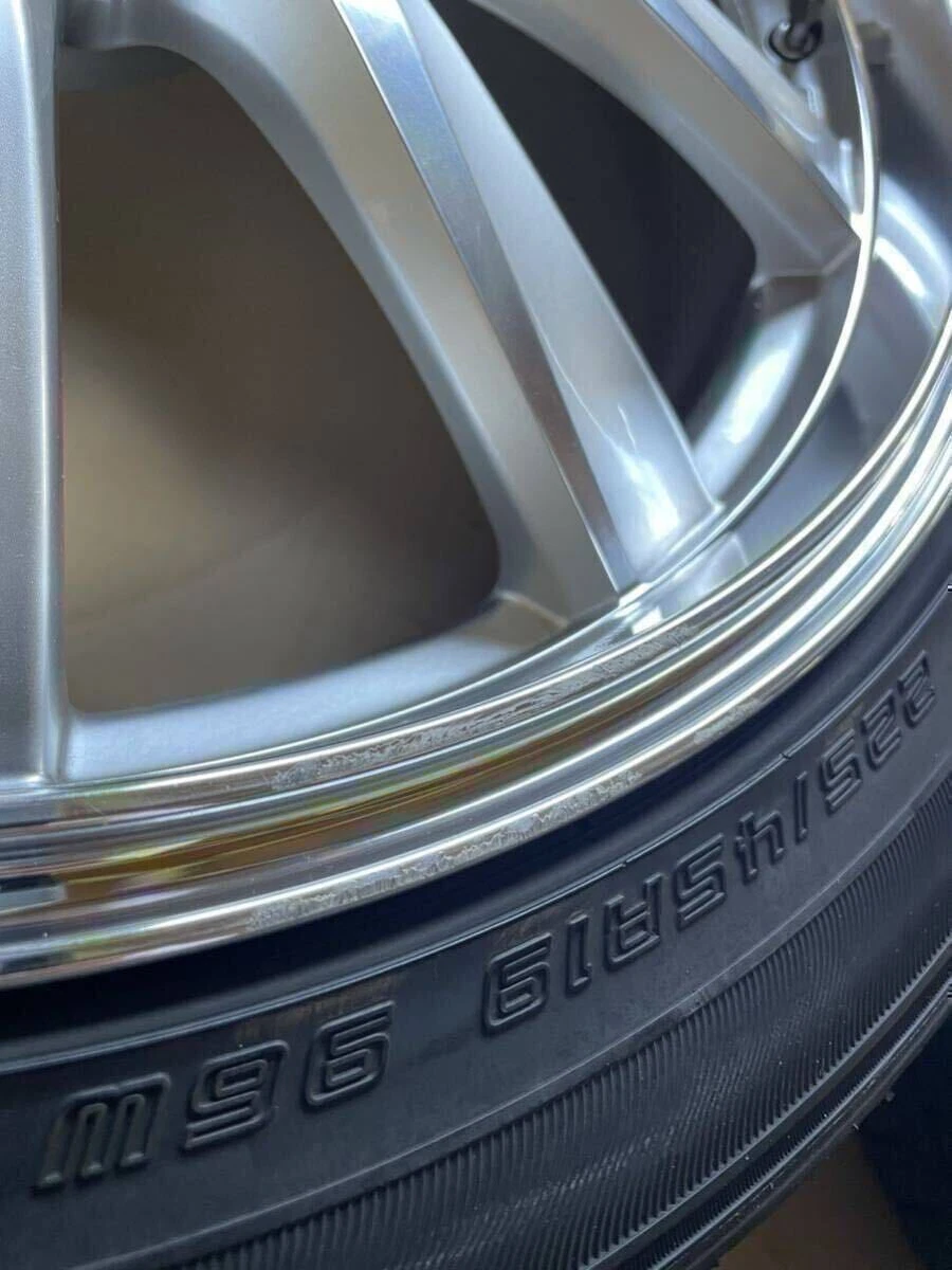 JDM Weds LEONIS 19 Hyper Silver Mirror Cut Aluminum Wheels 4Book 5-114 No Tires - Image 8