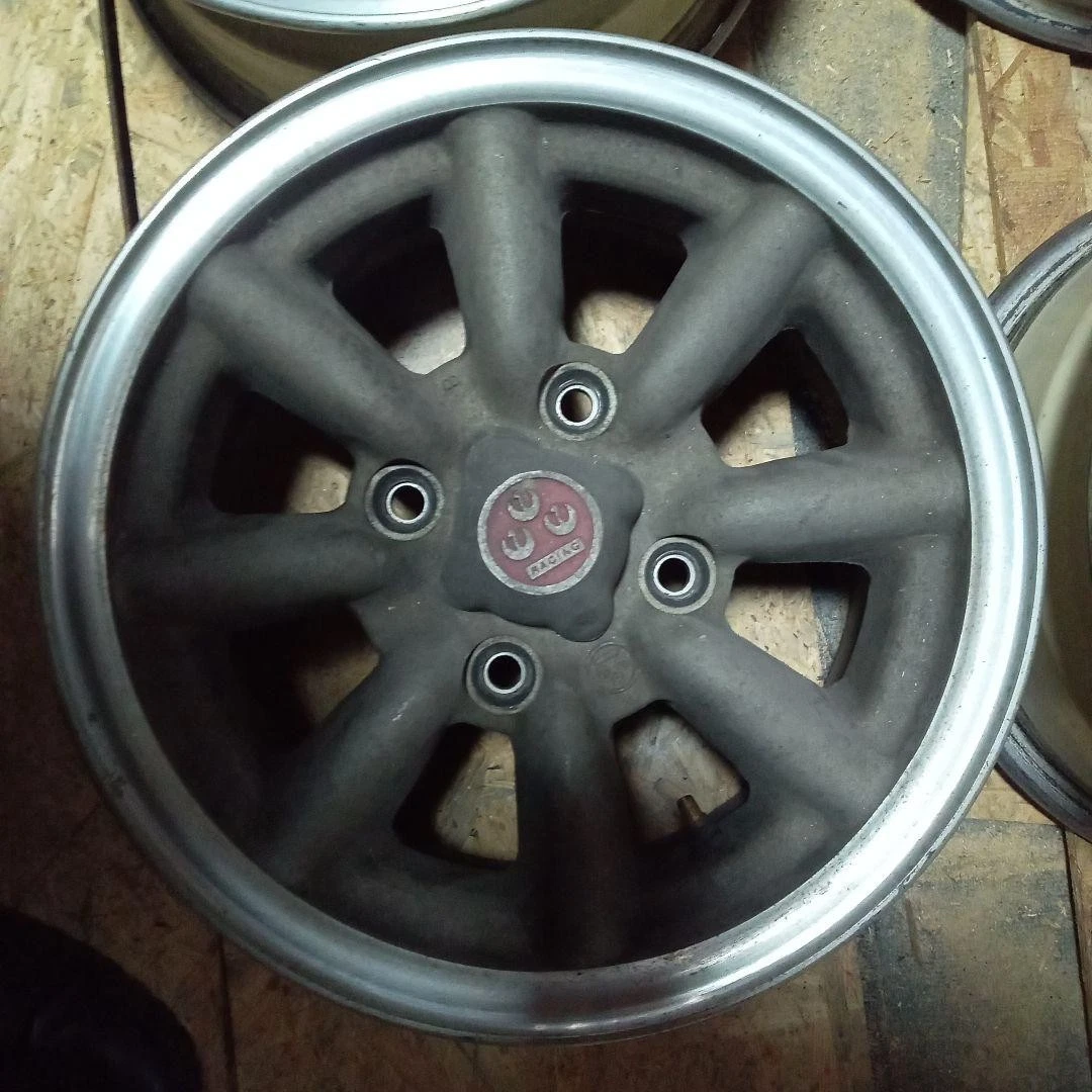 JDM Watanabe Wheels 50 year old model? No Tires - Image 2